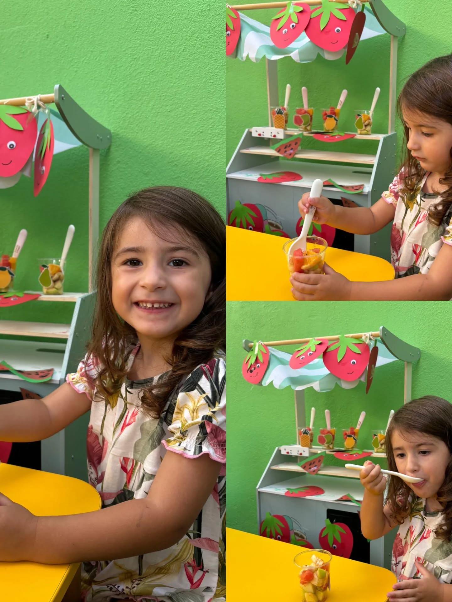 Child enjoying independent play